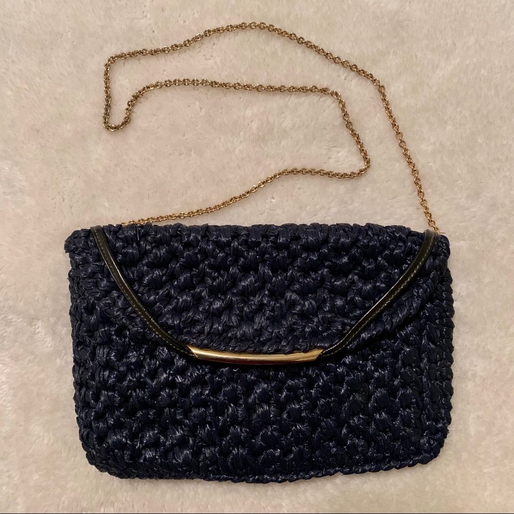 Vintage Rodo navy blue purse in perfect condition